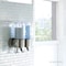 Simplehuman Double Wall Mount Shower Pump, 2 x 15 fl. oz. Shampoo and Soap Dispensers, Stainless Steel BT1028 - alternate 5